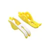 Calcador de Rolo de Plástico para Máquina de Costura de Base Plana (Costura Larga) Calcador, Calcador Especial Teflon Anti-Embaraço para Máquina de Costura Reta, Atacado