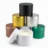 Frascos de velas perfumadas en stock 2-10 oz cajas metálicas redondas pequeñas cajas vacías latas de té latas metálicas cajas de embalaje para almacenamiento de manualidades