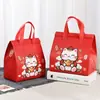Bolsas Desechables para Catering para Llevar, Té de Leche, Barbacoa, Bolsas Aislantes de Tela No Tejida, Empaque de Papel de Aluminio, Bolsas para Tarta
