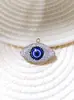 Joyería Transfronteriza Europea y Americana Nueva Moda Collar de Ojo Turco de Diablo Multicolor Colgante Simple de Ojo de Resina