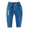 Jeans casuales elásticos de estilo coreano con letras, novedad primavera 2019 ZY1989