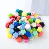 Contas de flor de ameixeira, contas de flor de cinco pétalas, acessórios para bolsa DIY, chaveiros, correntes para celular, joias de dopamina, contas soltas atacado