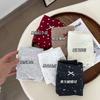 Muy Recomendado 6131 Estilo Retro Gama Alta Combinación Estampada Algodón Puro Boxer Chica Cintura Media Ropa Interior Cubre Cadera Bragas
