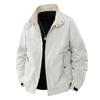 Jaqueta masculina americana transfronteiriça OOTD primavera e outono, casual, esportiva, para áreas externas, à prova de vento, à prova d'água, com gola, top