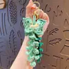 Nuevo llavero colgante de mariposa de ganchillo creativo para bolsos de amigos y llaveros de coche, regalo al por mayor