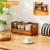 Estante de Almacenamiento de Escritorio Portavasos Taza Café Portavasos Hogar Cocina Condimento Mesa Estante de Almacenamiento Multinivel