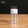 Em Estoque 15-500ml Garrafas Plásticas de Boca Larga para Animais de Estimação, Garrafas Dosadoras, Frascos para Amostragem de Pigmento em Pó, Garrafas Transparentes Vazias Sólidas
