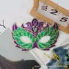 Máscara de Carnaval Brasileña de Nueva Orleans, Suministros Transfronterizos Americanos para Mardi Gras, Accesorios, Antifaz, con Lentejuelas, para Mujeres