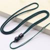 Accesorios de Jade Hebilla Ping An Cuerda Trenzada Semiterminada Cuerda de Collar Yu Pei Loto Sándalo Alambre de Plata Yunfu Cuerda para Colgante