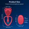 Vibrador vestible Nolia para mujer adulta con control de app, productos divertidos al por mayor