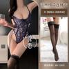 Lencería Sexy para Mujer, Pijama de Encaje de Puro Deseo de una Pieza, Body Hueco que Revela el Pecho, Uniforme, No Necesita Quitarse