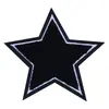 Bordado de Toalla Parche Bordado de Estrella de Cinco Puntas Estilo de Coser Decoración para Ropa Bolsa Zapato Sombrero Accesorios DIY Parche Bordado