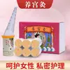 Kit Privado de Moxabustão, Moxabustão Suspensa de Microfumaça, Cateter de Moxabustão Perineal, Coluna de Moxa de Erva, Cuidados Femininos, Instrumento de Moxabustão Quente para Salão de Beleza