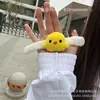 Lindo juguete de peluche al por mayor colgante para mochila muñeca de peluche de dibujos animados bolsa de puesto llavero Velcro colgador de bolsa de estudiante