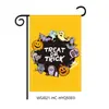 ¡Guau, la nueva bandera de jardín de Halloween de Amazon, bandera decorativa de Feliz Halloween, bandera colgante de Halloween