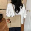 Bolso grande de capacidad simple para mujer, nuevo modelo de verano 2026, adecuado para el trabajo diario y los desplazamientos, bolso de hombro casual, bolso tote para mujer