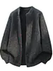 Chaqueta de punto tipo cárdigan para hombre, adecuada para primavera y otoño, prenda exterior de invierno, estilo coreano, moda masculina de moda, estilo nuevo para adolescentes