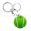 Venta Caliente Llavero Colgante de Bola Estéreo 3D Accesorios para Bolsos Llavero PVC Goma Blanda Llavero Colgante Pequeño Decorativo