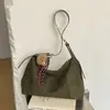 Bolso de Hombro Retro de Gamuza para Mujer 2026 Nuevo Gran Capacidad Moda Versátil Bolso Cruzado para el Trabajo