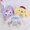 Peluche de Dibujos Animados Muñecas Sanrio Melody Cinnamoroll Kuromi Broche de Muñeca Accesorios de Joyería DIY