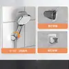 Suporte para Chuveiro de Mão sem Furos com Forte Adesivo Suction Cup de Fixação na Parede, Adequado para Chuveiros de Mão com Ângulo Ajustável