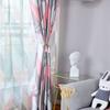 Ins Estilo Nórdico Diamante Tiempo Tela Cortina Sombreado Dormitorio Sala de Estar Cortina de Sombreado Acabado Simple Moderno