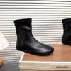 Botines elásticos adelgazantes de estilo coreano para mujer, 2026, elegantes y versátiles, nueva colección de otoño, botines de tobillo sin cordones con punta redonda