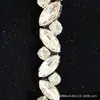 Ventas Directas de Fábrica Cadena de Código con Forma Especial de Pedrería Accesorios para Ropa Vidrio de Pedrería Joyería DIY Vestido Vestido de Novia Accesorios para Ropa