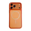 Adecuado para funda de teléfono móvil Apple 17Promax, Funda protectora de color original con succión magnética 16Pro, Funda para iPhone15Pro con tacto de piel