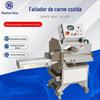 Fatiador de carne cozida comercial em grande escala ameixa ameixa equipamento de corte de carne vegetal 304 aço inoxidável fatiador automático de bacon
