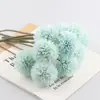 Flores Artificiales Plantas de Simulación Crisantemo de Tenis de Mesa Diente de León Flores Falsas Crisantemo de Mil Capas Bola de Boda Cabezas de Crisantemo Adornos Flores de Simulación