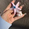 Pinza Floral para el Cabello de Playa para Mujer, Pinza Lateral de Gama Alta con Sentido de Atmósfera, Pinza de Flor de Phalaenopsis, Pinza Versátil para el Flequillo con un Toque de Lujo