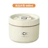 Wow Caja de Almuerzo Personalizada Transfronteriza 316 Grado Alimenticio Calentamiento en Microondas Caja de Almuerzo de Doble Capa Conservación Fresca en Refrigerador Caja de Almuerzo Redonda
