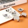 Simulación DIY Olla de Pato Mandarín Comida Miniatura Juguete Pequeña Olla Caliente Galvanizada Plato de Cena Mesa de Cocina Escena Accesorios de Juguete de Comida Juguetes