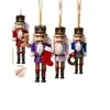 12 Piezas Nuevo Cascanueces de Navidad Árbol de Navidad Madera Cima del Árbol Navidad Fiesta en Casa Regalo Decoración Adornos Colgantes