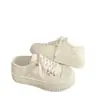 Zapatos de Lona con Suela Gruesa para Mujer 2026 Primavera Nuevo Estilo Otoño Plataforma Tenis Casuales