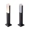 Luz para Césped Acrílica Cuadrada Luz para Patio Césped Luz LED Exterior Jardín Villa Enchufable Jardín Luz para Camino Verde
