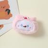 Sombrero de Dibujos Animados Animal Pequeño Muñeco Relleno de Algodón Muñeco de Peluche de Dibujos Animados Broche Accesorios para el Cabello de Niños Accesorios de Decoración de Equipaje