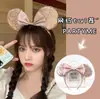 Agente de Compras da Disney para Faixas de Cabelo Shelliemay, Faixas de Cabeça de Pelúcia com Laço do Ursinho Duffy Fofo, Acessórios de Cabelo para Lavar o Rosto de Parque de Diversões