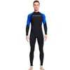 Traje de Buceo de Lycra Transfronterizo para Hombre, Traje de Baño Delgado de Secado Rápido, Traje de Baño Impermeable de una Pieza con Mangas Largas para Snorkel, Surf y Protección Solar