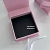 Caja de Regalo Avanzada de Sentido Simple, Tamaño Pequeño, Forma de Libro con Tapa Magnética, Caja de Embalaje para Joyería Navideña, Lujo Ligero, Caja de Ins, Barata