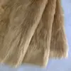 Suministro en Stock de Tela de Piel Sintética de Zorro Pequeña de 5 cm, Material de Felpa Larga, Tela para Alfombra de Pelo Largo de 5 cm, Ropa de Piel Sintética