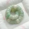 Raíz de Bodhi Natural Igual a Douyin Intestino de Cerdo Gradiente de Dos Colores Envuelta en los Dedos Suave Pulsera de Cuentas de Buda para Niñas Pulseras de Juego Venta al Por Mayor