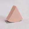 Esponja de Polvo Triangular de Látex, Esponja de Maquillaje Súper Suave en Bloque, Esponja para Manicura, Huevo de Belleza en Forma de Abanico para Estudio Fotográfico Húmedo y Seco
