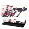 Alfombrilla de Ratón Sexy de Belleza Anime Tamaño Grande Borde Cerrado Pad para Laptop Goma Antideslizante Teclado Alfombrilla para Escritorio de Oficina