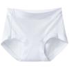 Pantaletas de Algodón de Xinjiang Sin Costuras de Cintura Alta para Mujer con Refuerzo de Seda, Antibacterianas, Control de Abdomen, Cobertura Amplia, Bragas Elásticas para Mujer