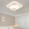 Lámpara de Techo Acrílica LED Tricolor Sin Aurora Protección Ocular Sala de Estar Dormitorio Pasillo Estudio Moderna Simple