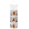 Bolsa de almacenamiento de tela para colgar en la pared del dormitorio, bolsa de almacenamiento para colgar en la pared, bolsa de almacenamiento para teléfono móvil, artefacto para colgar en la pared