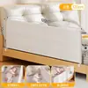 Grade de cama, proteção contra quedas de bebê, instalação sem furos, protetor de segurança para berço, perfeito para prevenir quedas, adequado para dormitórios estudantis e uso ao lado da cama