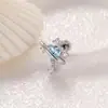 Novos Brincos Hensen Estrela de Zircônia Trilha Estelar Cruz Nicho Estilo Ins Piercing de Cartilagem Ossos da Orelha Unhas